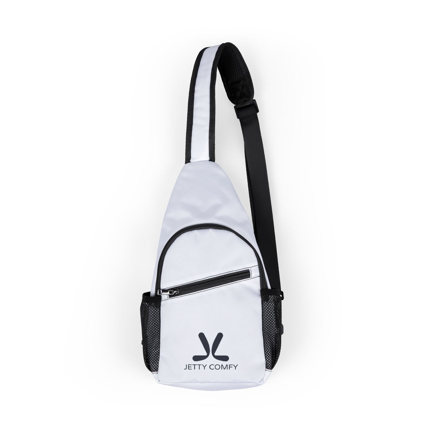 Jetty Comfy™ Signature Logo Sling Bag – Minimalist, Weather-Ready & Lightweight