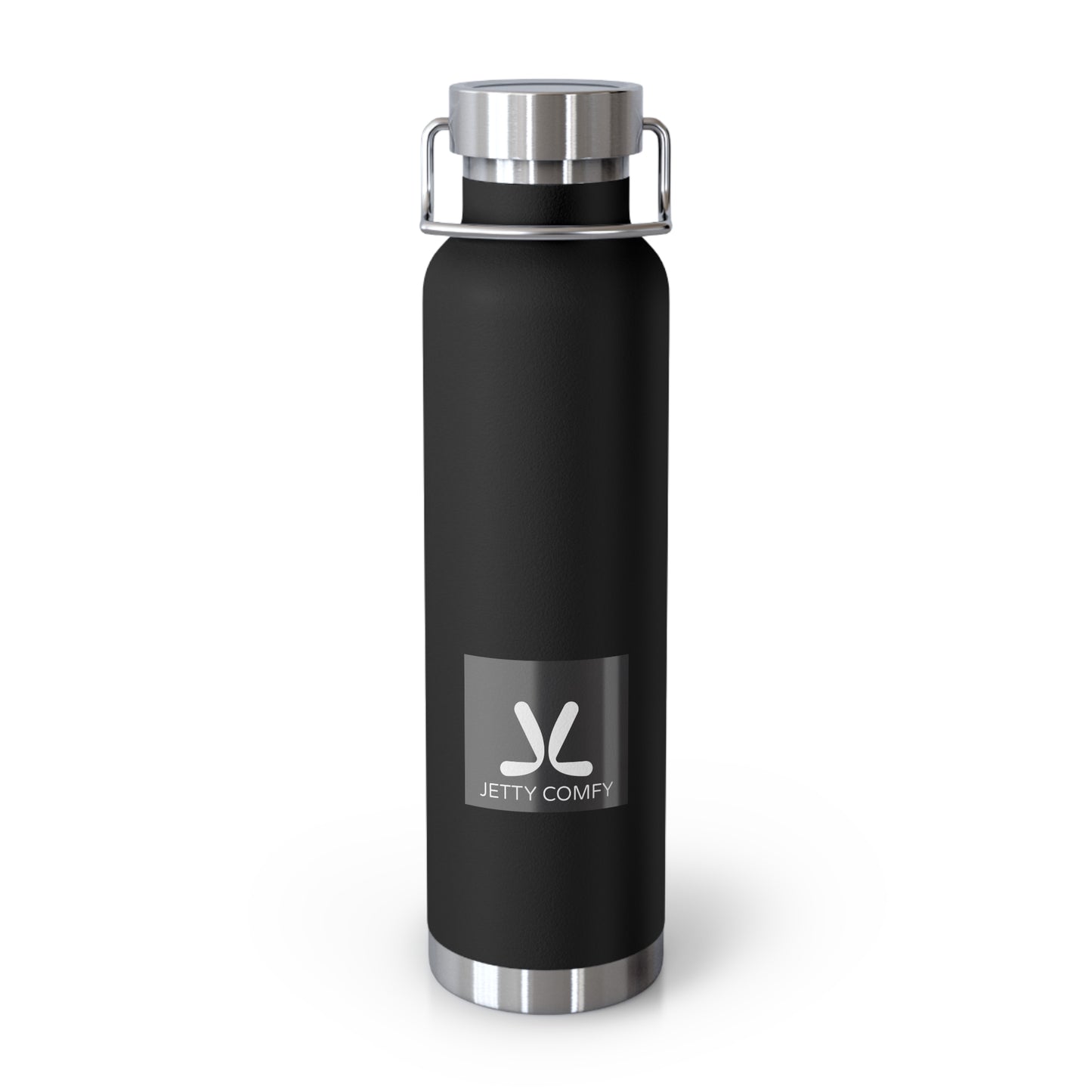 Jetty Comfy™ Copper-Insulated Water Bottle – White, Spill-Resistant & Travel-Ready