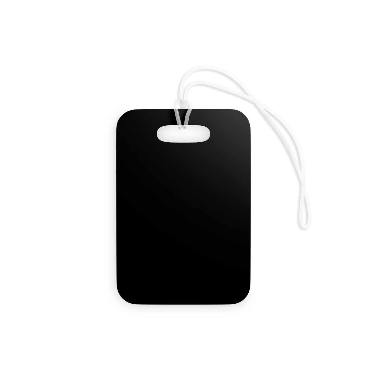 Jetty Comfy™ Signature Black Luggage Tag – Glossy, Durable & Travel-Ready