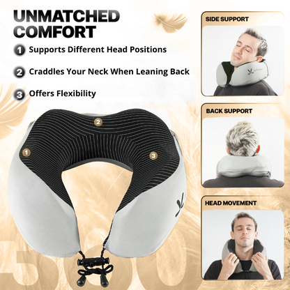 Kocoon Ultimate - Ergonomic Memory Foam Travel Neck Pillow