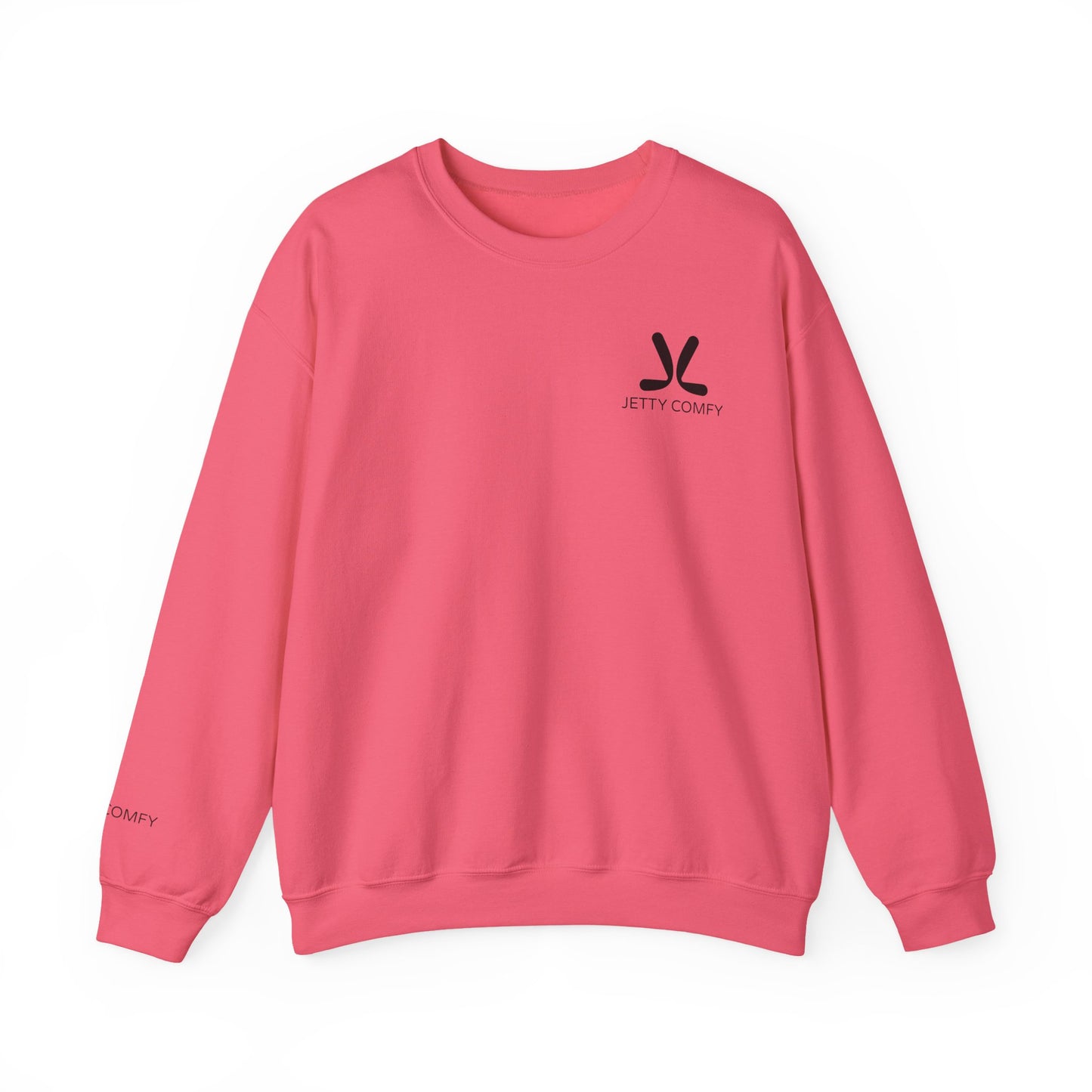 Jetty Comfy™ Signature Logo Unisex Crewneck Sweatshirt – Minimalist, Comfortable & Durable