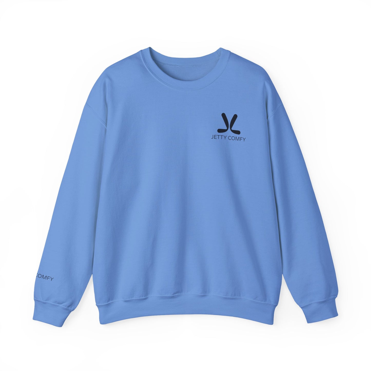 Jetty Comfy™ Signature Logo Unisex Crewneck Sweatshirt – Minimalist, Comfortable & Durable