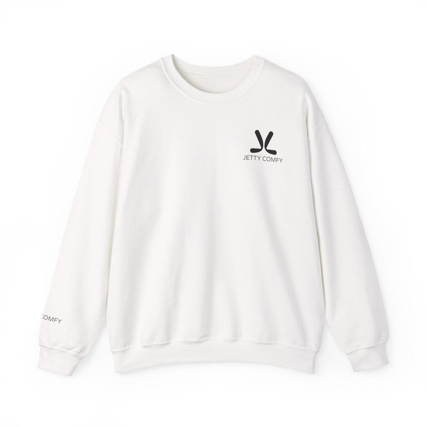 Jetty Comfy™ Signature Logo Unisex Crewneck Sweatshirt – Minimalist, Comfortable & Durable