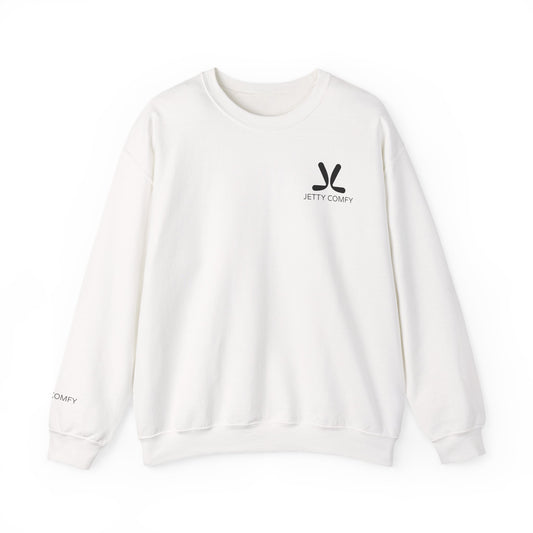 Jetty Comfy™ Signature Logo Unisex Crewneck Sweatshirt – Minimalist, Comfortable & Durable