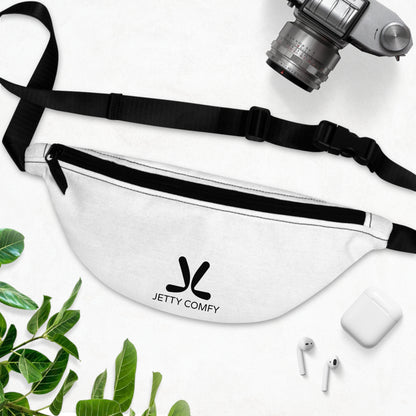 Jetty Comfy™ Signature Logo Fanny Pack – Minimalist, Durable & Travel-Ready