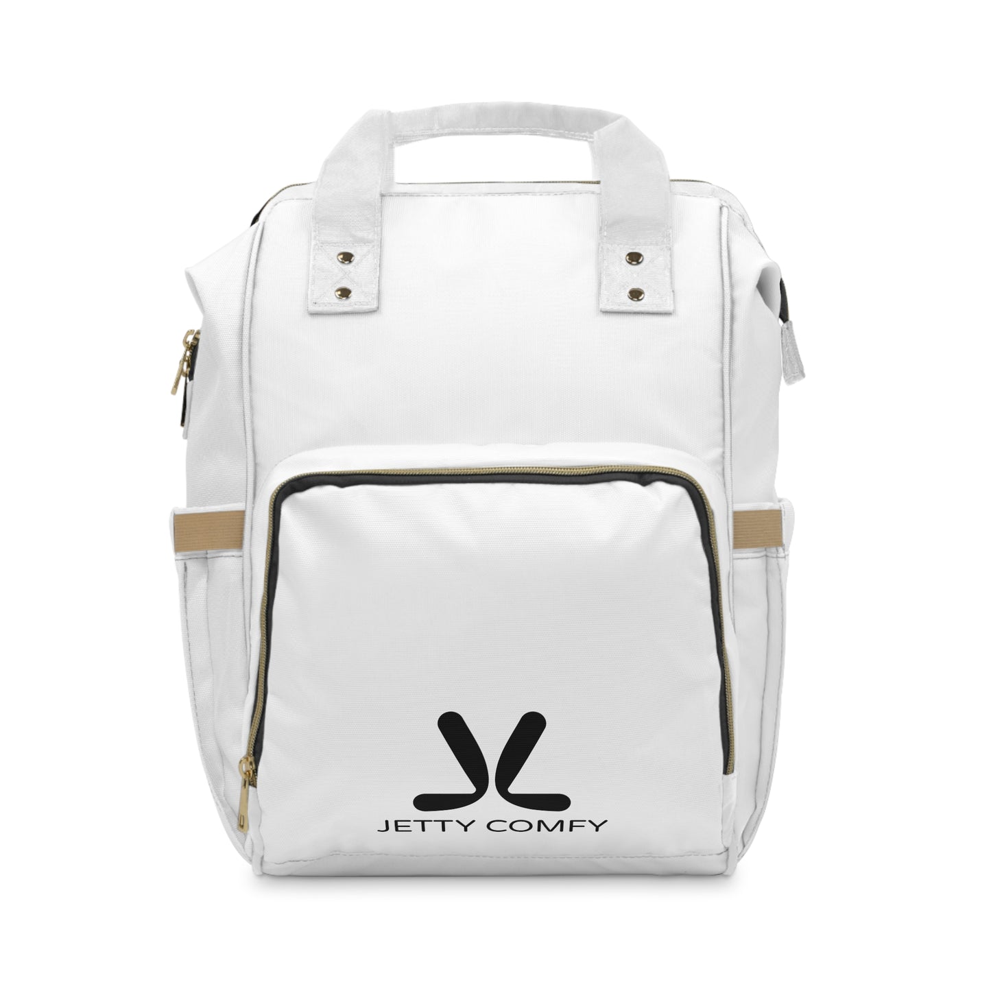 Jetty Comfy™ Signature Logo Backpack – Tear-Resistant, Spacious & Everyday Ready