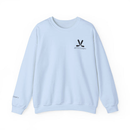 Jetty Comfy™ Signature Logo Unisex Crewneck Sweatshirt – Minimalist, Comfortable & Durable