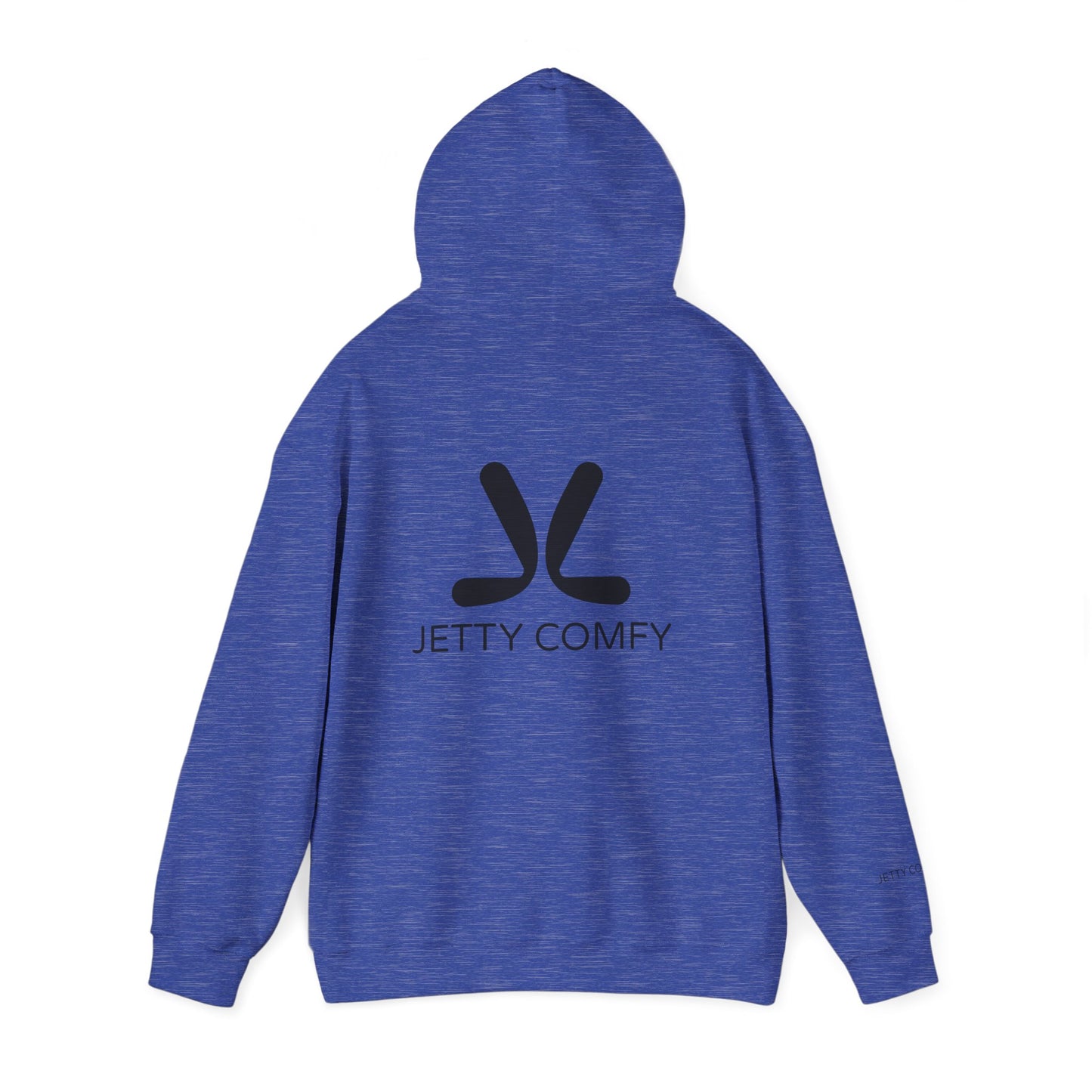 Jetty Comfy™ Signature Logo Unisex Hoodie – Cozy, Stylish & Minimalist