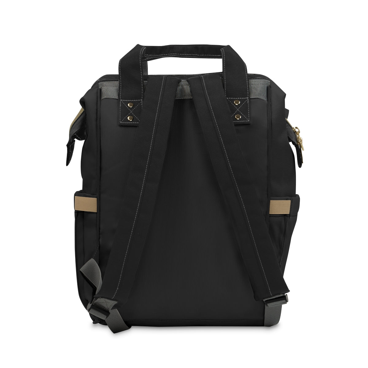 Jetty Comfy™ Signature Logo Black Backpack – Sleek, Spacious & All-Day Comfort