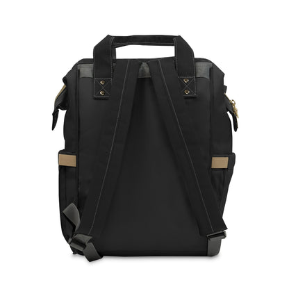 Jetty Comfy™ Signature Logo Black Backpack – Sleek, Spacious & All-Day Comfort