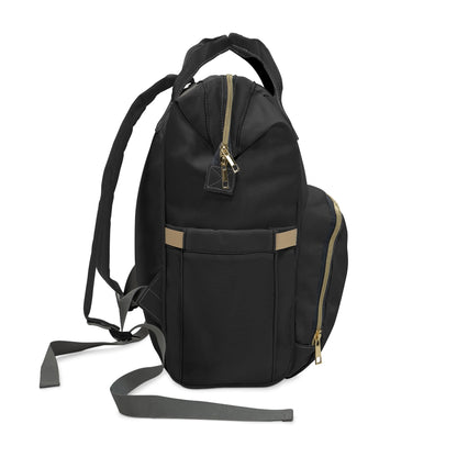 Jetty Comfy™ Signature Logo Black Backpack – Sleek, Spacious & All-Day Comfort