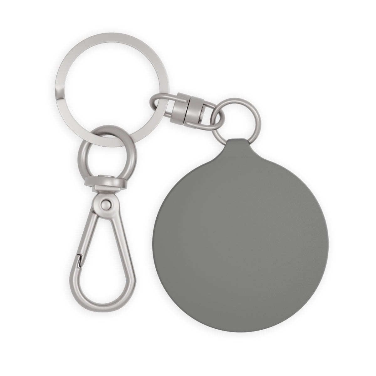 Jetty Comfy™ Acrylic Logo White Keychain – Compact, Sleek & Pocket-Friendly