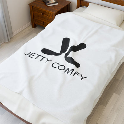 Jetty Comfy™ Luxury White Throw Blanket – Soft, Durable & Bedroom-Ready