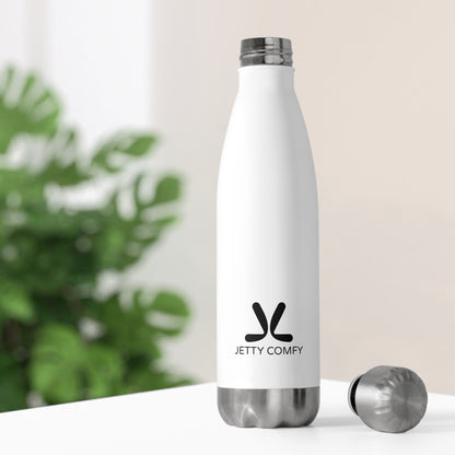 Jetty Comfy™ Signature Logo Insulated Bottle – Sleek, Durable & BPA-Free (20 oz)