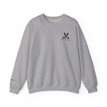 Jetty Comfy™ Signature Logo Unisex Crewneck Sweatshirt – Minimalist, Comfortable & Durable