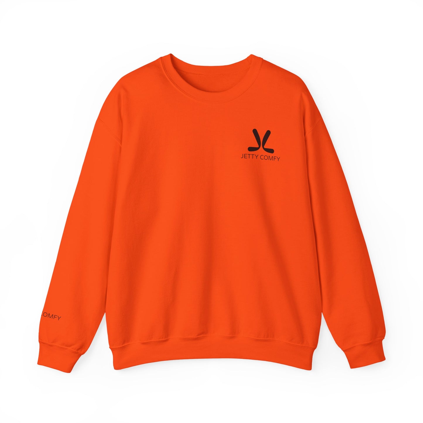 Jetty Comfy™ Signature Logo Unisex Crewneck Sweatshirt – Minimalist, Comfortable & Durable