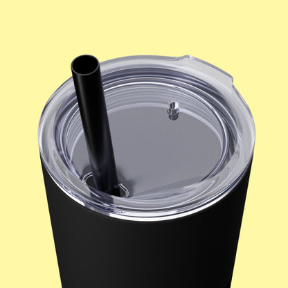 Jetty Comfy™ Signature Logo Tumbler – Sleek, Insulated & BPA-Free (Glossy White)