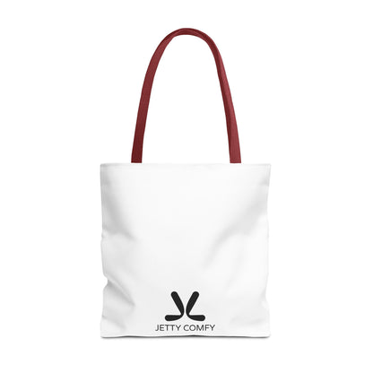 Jetty Comfy™ Signature Logo Tote Bag – Durable & Stylish Everyday Carry