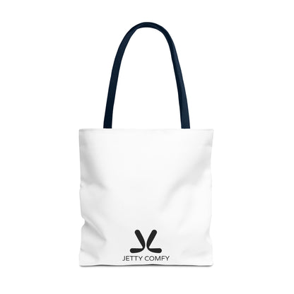 Jetty Comfy™ Signature Logo Tote Bag – Durable & Stylish Everyday Carry
