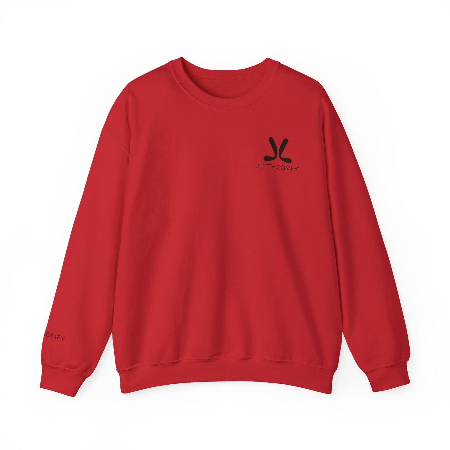 Jetty Comfy™ Signature Logo Unisex Crewneck Sweatshirt – Minimalist, Comfortable & Durable
