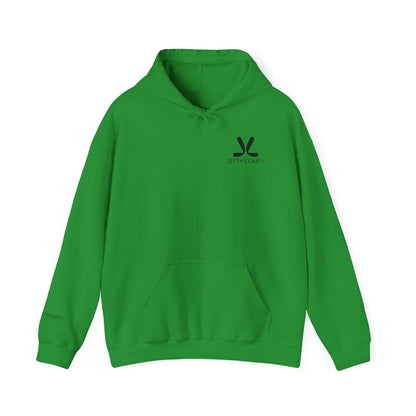 Jetty Comfy™ Signature Logo Unisex Hoodie – Cozy, Stylish & Minimalist