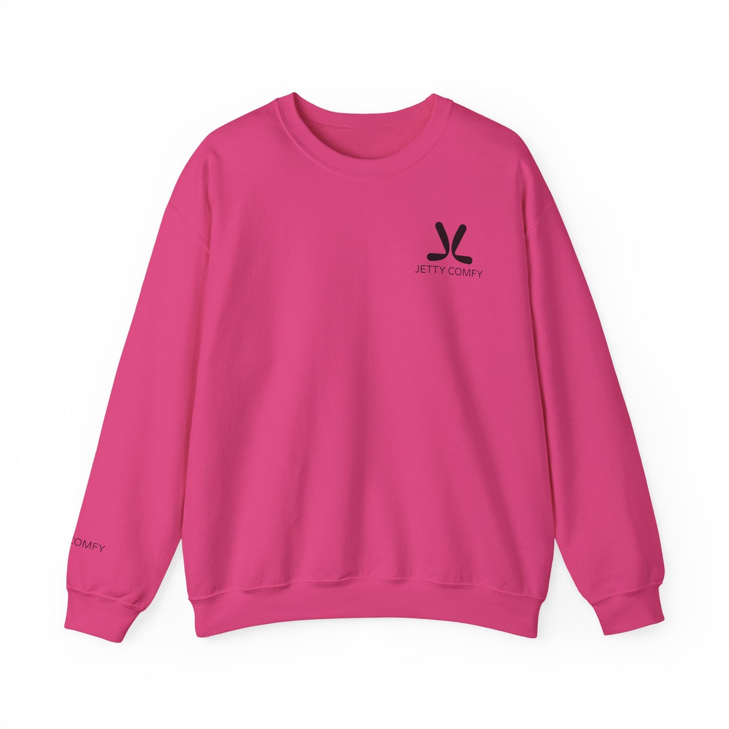 Jetty Comfy™ Signature Logo Unisex Crewneck Sweatshirt – Minimalist, Comfortable & Durable