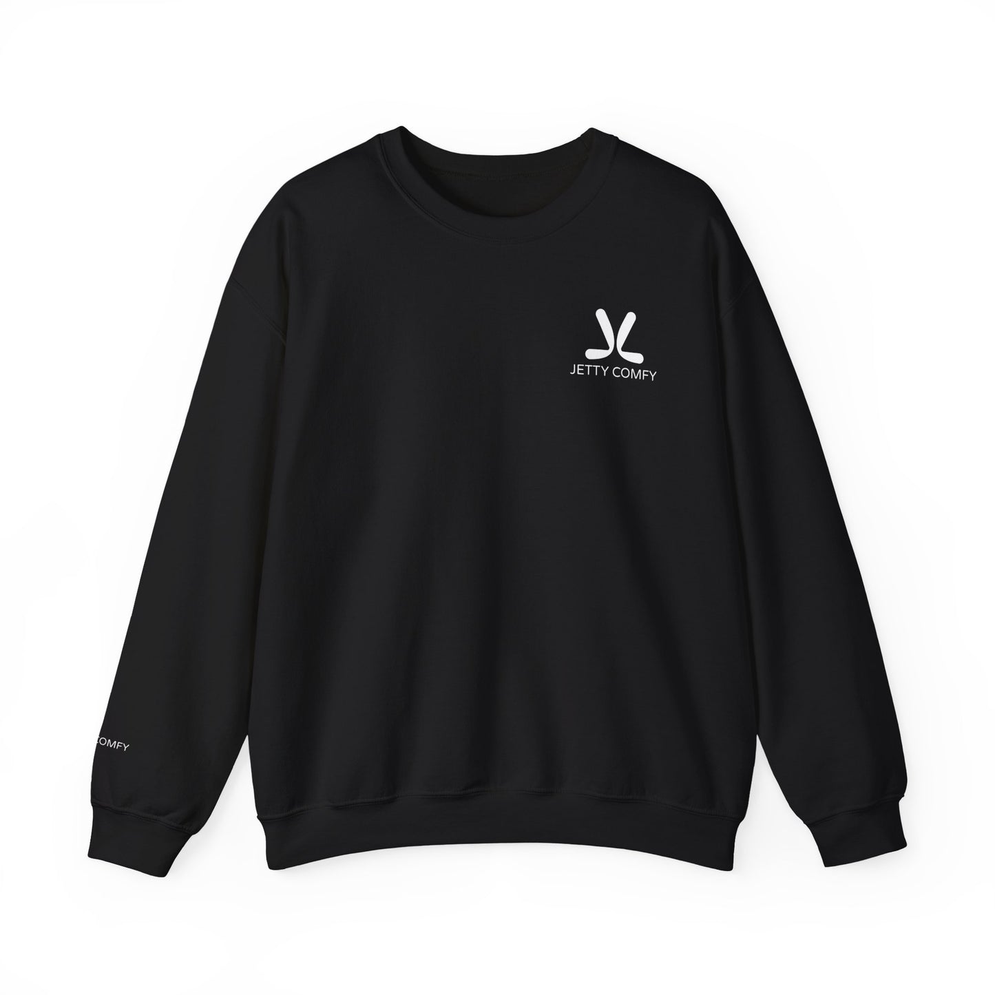 Jetty Comfy™ Signature Logo Unisex Crewneck Sweatshirt – Minimalist, Comfortable & Durable