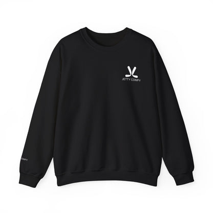 Jetty Comfy™ Signature Logo Unisex Crewneck Sweatshirt – Minimalist, Comfortable & Durable