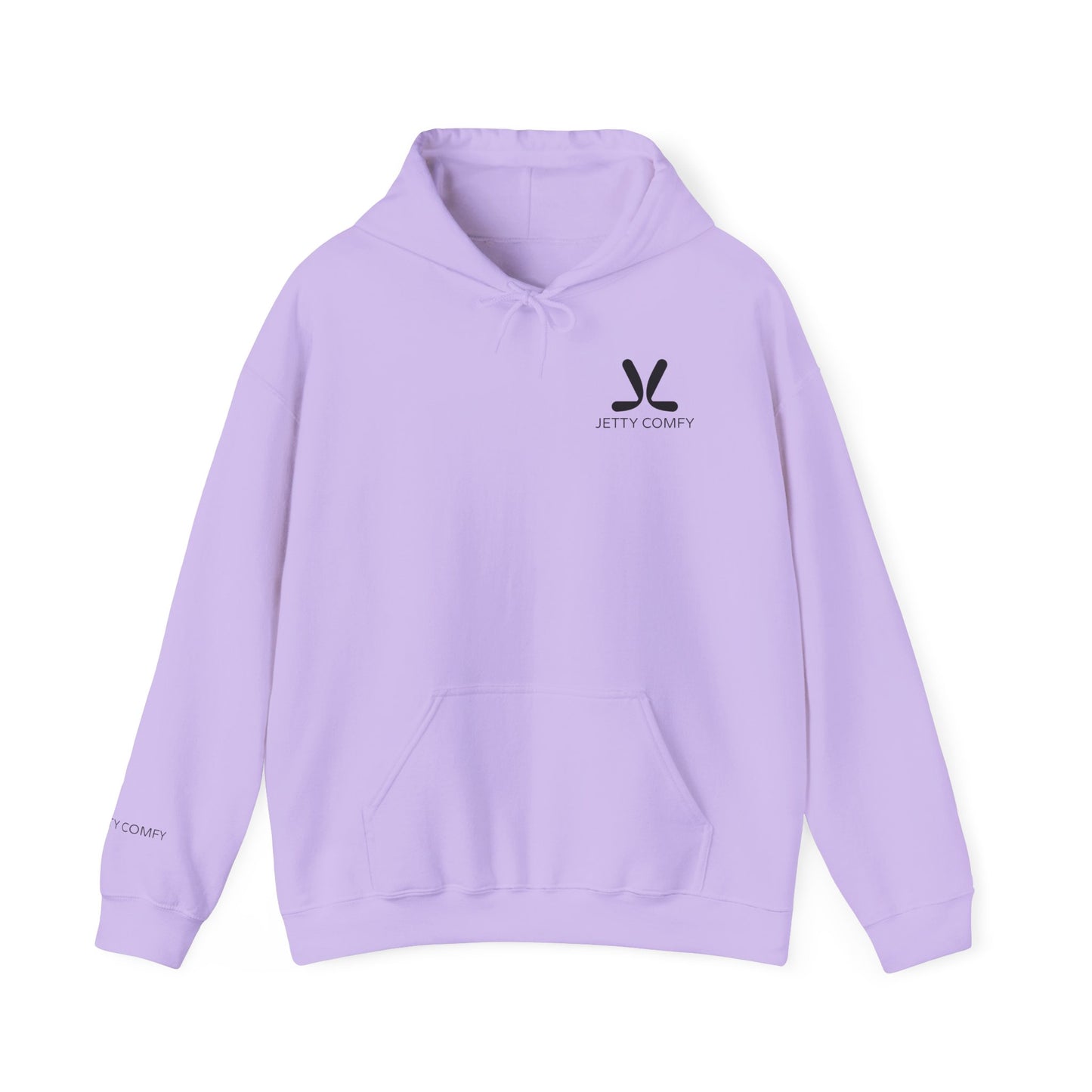 Jetty Comfy™ Signature Logo Unisex Hoodie – Cozy, Stylish & Minimalist