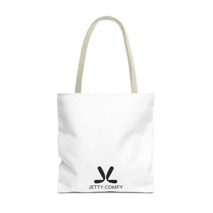 Jetty Comfy™ Signature Logo Tote Bag – Durable & Stylish Everyday Carry