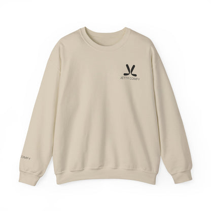 Jetty Comfy™ Signature Logo Unisex Crewneck Sweatshirt – Minimalist, Comfortable & Durable