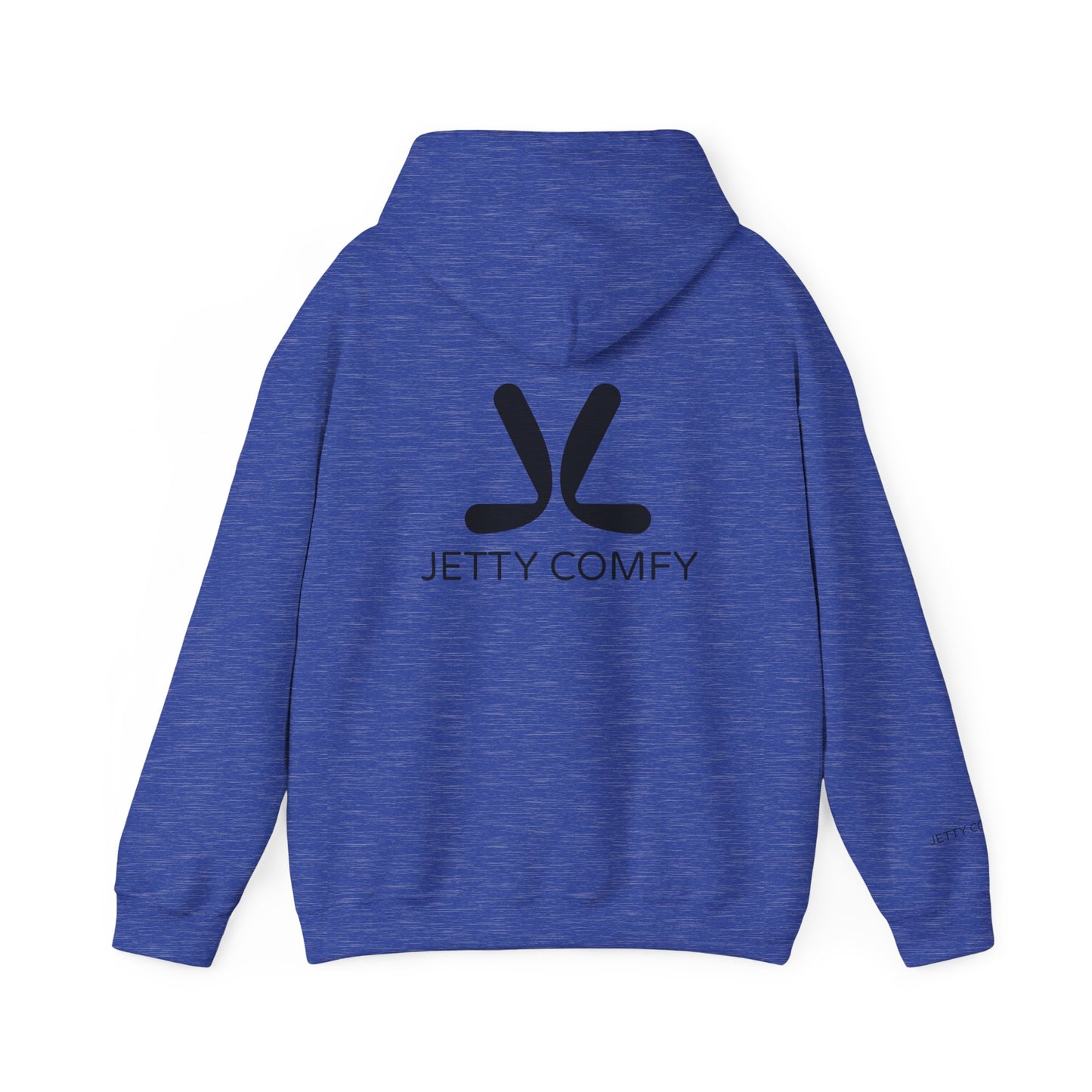 Jetty Comfy™ Signature Logo Unisex Hoodie – Cozy, Stylish & Minimalist